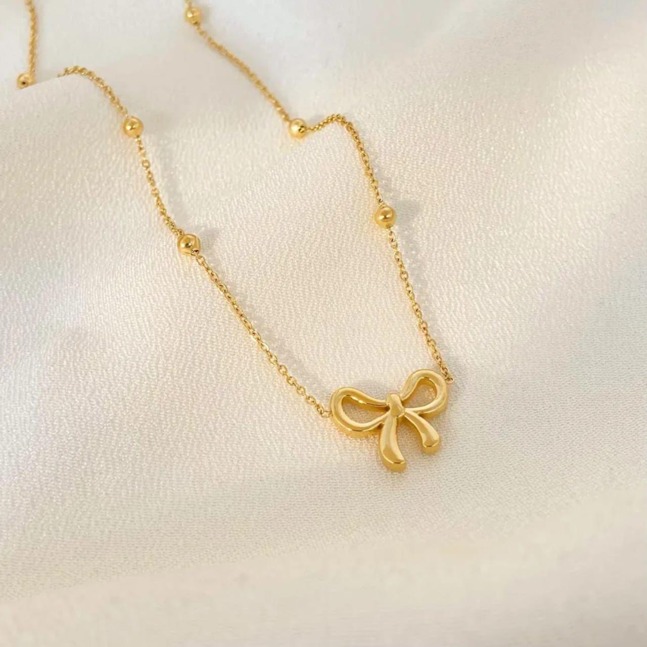 BOW NECKLACE